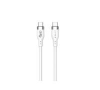 HyperJuice - Câble USB - 24 pin USB-C (M) pour 24 pin USB-C (M) - USB 2.0 - 2 m - gamme de puissance étendue (EPR), Alimentation USB (240 W) - blanc