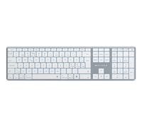 Hyper Clavier HyperSpace full size rétroéclairé sans fil Bluetooth 5.0 QWERTY Nordique gris sidéral