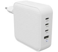 Targus Hyperjuice - Adaptateur Secteur - Gan - 100 Wh - Power Delivery 3.0 + Pps, Quick Charge 3.0 - 4 Connecteurs De Sortie (3 X Usb-C, Usb) - Blanc