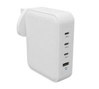 HyperJuice - Adaptateur secteur - 145 Watt - connecteurs de sortie : 4 - blanc