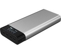 HyperJuice HJ245B - Banque d'alimentation - USB-C - 27000 mAh - 245 Watt - PD 2.0, PD 3.0, QC 2.0, QC 3.0, Apple 2.4A, QC 4.0+ - 4 connecteurs de sortie (4 x USB-C) G