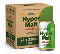 Hyper Malt, boisson maltée sans alcool 330 x 24 canettes