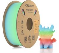 Hyper PLA Filament Rainbow 1.75 mm, Filament PLA pour Impression à Grande Vitesse 30-600 mm/s, Précision Dimensionnelle +/-0,03 mm,1 kg (2.2 lb)/Bobine (Fleurs Sauvages-Dégradé long)