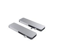 HYPER Pro 8 en 2 Hub 8 Ports HDMI 4K USB 3.0 USB-C Mini DisplayPort et Lecteur de Cartes SD et Micro SD - Gris