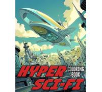 Hyper Sci-fi Coloring Book: Dive into a Futuristic Universe Coloring Pages with Bold Science-fiction Designs for an Intergalactic Adventure