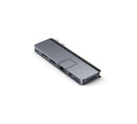 Hyperdrive duo pro - station d'accueil - usb-c x 2 - hdmi, usb4 - 1gbe