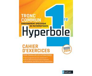 Hyperbole 1ère - Cahier - 2026 - Joël Malaval - Nathan - broché - Scolaire / Universitaire