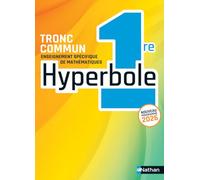 Hyperbole 1re - Tronc commun | Mathématiques