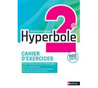 Hyperbole Mathématiques 2de - Cahier élève - 2026 - Joël Malaval - Nathan - broché - Scolaire / Universitaire
