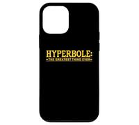 Hyperbole The Greatest Thing Ever Blague littéraire Amusante Coque pour iPhone 12 Mini