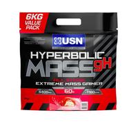 Hyperbolic Mass 6000g Fraise USN Gainers - Prise de Masse