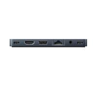 HyperDrive DUO PRO 7-in-2 - Station d'accueil - pour ordinateur portable, ordinateur portable, tablette - USB-C x 2 - HDMI - 1GbE