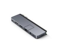 HyperDrive DUO Pro - Station d'accueil - USB-C x 2 - HDMI, USB4 - 1GbE - pour Apple MacBook Air (Début 2020, Fin 2018, Mi-2017, Mi-2019, Mi-2022); MacBook Pro