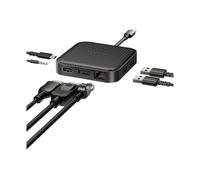 HyperDrive Mobile Dock - Station d'accueil - USB4 - HDMI, DP - 1GbE
