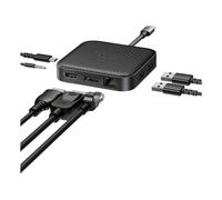 HyperDrive Mobile Dock - Station d'accueil - USB4 - HDMI, DP - 1GbE