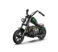 HYPERGOGO Challenger 12 Plus Motocross Électrique pour Enfants, Moto Électrique avec umière ambiante colorée, Musique, Brouillard simulé, Vitesse maximale de 16 km/h, jusqu'à 60 Minutes