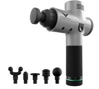 Hyperice Hypervolt Appareil de massage avec glide calme, pour la percussion des mains, 3 niveaux de vitesse, 5 têtes interchangeables