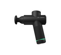 Hypervolt Go 2 - Doté de la technologie Quiet Glide - Pistolet de massage à percussion portatif - 3 vitesses, 2 têtes interchangeables (Hypervolt Go 2 Noire)