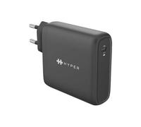 HyperJuice - Adaptateur secteur - CA 100-240 V - 100 Watt - connecteurs de sortie : 1 - Europe - noir - pour Google Chromebook