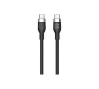 HyperJuice - Câble USB - USB-C (M) pour USB-C (M) - USB 2.0 - 1.5 m - USB Power Delivery (60W), gamme de puissance étendue (EPR) - noir