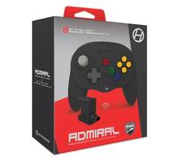Hyperkin Admiral Premium Contrôleur Sans Fil Bluetooth BT Noir - N64 Neuf