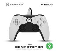 Hyperkin Competitor Officiel Manette Filaire Blanc pour Xbox Un, Séries S/X , PC
