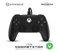 Hyperkin Competitor Officiel Manette Filaire Noir pour Xbox Un, Séries S/X , PC