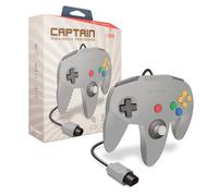 Hyperkin Contrôleur Captain Premium pour N64 (gris)