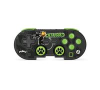 Hyperkin - Manette Bluetooth Pixel Art édition limitée - Édition Miraculous (Cat Noir) - Sous licence officielle pour Nintendo Switch 2/Switch/OLED/PC/Mac/Android/Apple iOS/Steam/etc