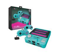 Hyperkin RetroN 3 AV Gaming Console for NES/Super NES (SNES) / Super Famicom/Genesis, 3 in 1 Console System with Controllers for Nintendo and Sega Genesis Games - (Hyper Beach)