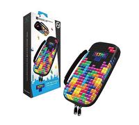 Hyperkin Tetris® Étui de Transport Rigide en EVA pour Nintendo Switch® OLED Model / Nintendo Switch® (Heart Drop) (Tetrimino Stack), Pile de tétrimino, Classique-Rencontre Moderne