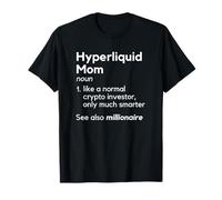 Hyperliquid Mom Definition Crypto Matching Parents T-Shirt