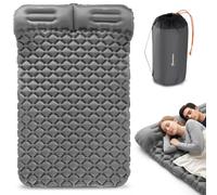 HyperMotion Campmat 2 Matelas Camping 2 Personnes 190x120 cm, Gris