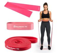 Kit de 3 bandes de résistance femmes hypermotion 7 kg avec sac de rangement