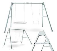 HyperMotion Support de balançoire robuste pour le jardin, capacité de charge de 200 kg, résistant aux intempéries