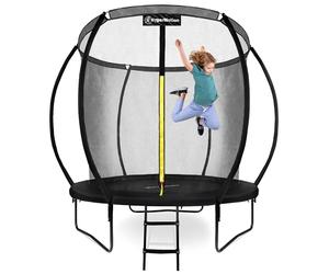 Hypermotion Trampoline Exterieur Enfant 3 Ans 244/305/366/430/487 cm Séchage Rapide et Déperlant - Excellente Élasticité de Saut - Trampoline de Jardin avec Filet de Sécurité
