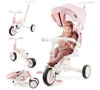 HyperMotion Tricycle évolutif 8 en 1 Tobi Forest – Siège pivotant 360°, Roues EVA increvables
