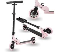 HyperMotion Trottinette Enfant 3 Ans Fille Léger Trotinette Pliable Willy jusqu'à 8 Ans avec Hauteur du Guidon Réglable, Roues en Caoutchouc, Plateforme Antidérapante, Charge Jusqu'à 40 kg