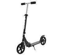 Trottinette Enfant Ados ROCKSTER HyperMotion (charge Max 100 kg) Pliable | Frein à Pied | Roue 200 mm| ABEC-7 Antidérapante | Noir