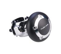 Hypersonic Bouton de volant de voiture en argent - Poignée de commande électrique