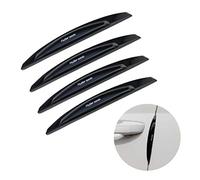 Hypersonic Lot de 4 protections de portières de voiture Noir Anti-rayures Universel pour toutes les portes de voiture et de camion