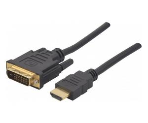 Hypertec 127961-HY câble vidéo et adaptateur 10 m HDMI Type A (Standard) DVI-D Noir