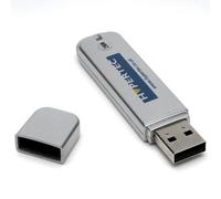 Hypertec 4GB USB 2.0 Slimline Hyperdrive lecteur USB flash 4 Go USB Type-A Argent