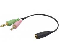 Hypertec 721136-HY câble audio 3,5mm 2 x 3.5mm Noir