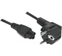 Hypertec 808352-HY câble électrique Noir 5 m CEE7/7 Coupleur C5