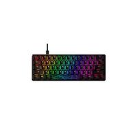 HyperX Alloy Origins 60 - Clavier - backlit - USB-C - QWERTY - US - commutateur : HyperX Red - noir