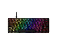 HyperX Alloy Origins 60 - Clavier de Jeu mécanique, Facteur de Forme Ultra Compact de 60%, Interrupteur Rouge, Touches PBT à Double tir, rétroéclairage LED RVB, Fonctions Secondaires imprimées sur Le