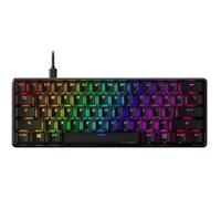 HyperX Alloy Origins 60 - Clavier de jeu mécanique - Format ultra-compact 60% - Interrupteur HyperX Aqua (Tactile) - Touches Double
