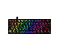HyperX Alloy Origins 60 - Clavier de jeu mécanique - Format ultra-compact 60% - Interrupteur HyperX Red (Linéaire) - Touches Double shot PBT - Rétro-éclairage RGB LED - NGENUITY Noir