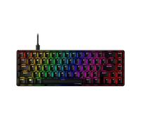 HyperX Alloy Origins 65 - Clavier de Jeu mécanique - Facteur de Forme Ultra-Compact de 65% - Interrupteur Aqua HyperX (Tactile) - Capuchons de Touches PBT à Double Couche - Rétro-éclairage Del RGB